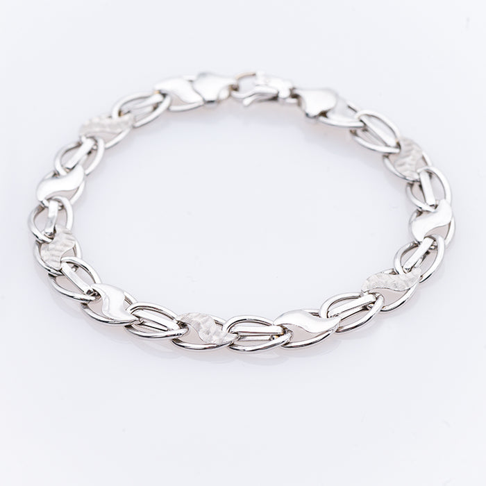 BRACCIALE DONNA ORO BIANCO