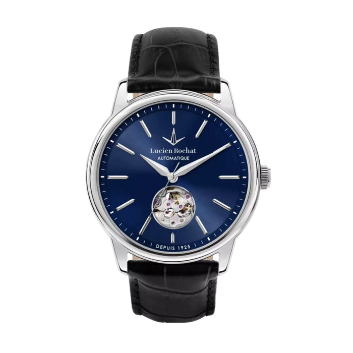 Lucien Rochat Orologio Iconic Automatico da Uomo blu con bilanciere a vista