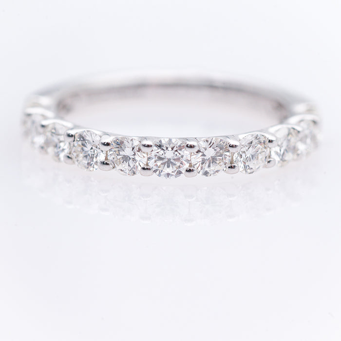 GIORGIO VISCONTI-ANELLO DONNA ORO BIANCO E DIAMANTI NATURALI