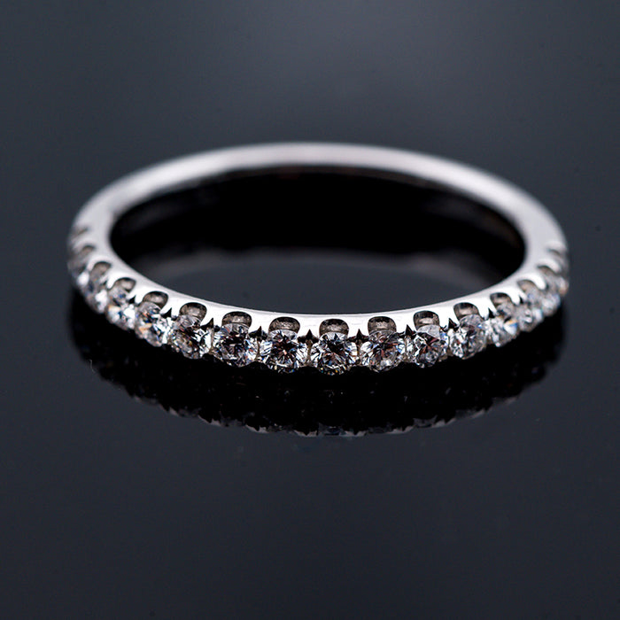 GIORGIO VISCONTI-ANELLO DONNA ORO 18 CARATI -DIAMANTI NATURALI