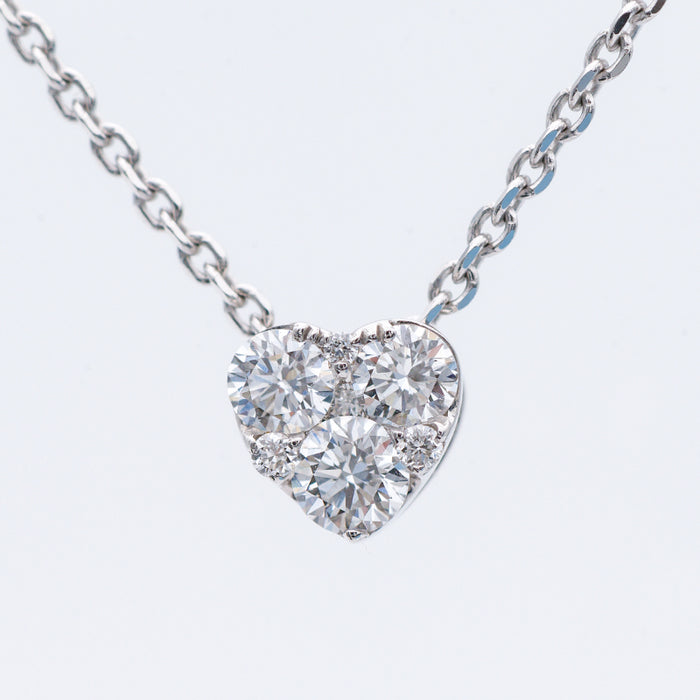 GIORGIO VISCONTI -GIROCOLLO   ORO BIANCO 18 CARATI -DIAMANTI NATURALI