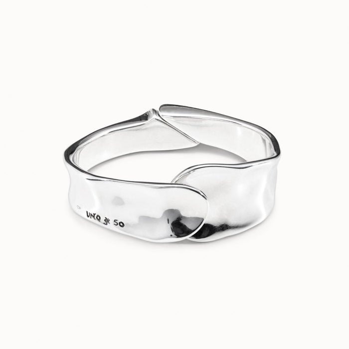 UNO DE 50-Bracciale rigido placcato argento Sterling