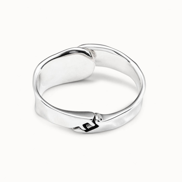 UNO DE 50-Bracciale rigido placcato argento Sterling