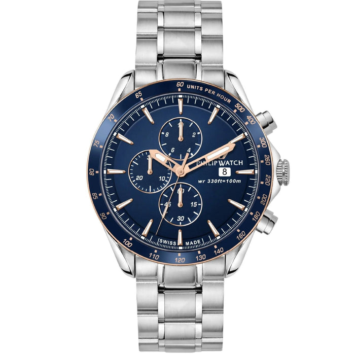PHILIP WATCH- OROLOGIO DA UOMO CRONOGRAFO BLAZE