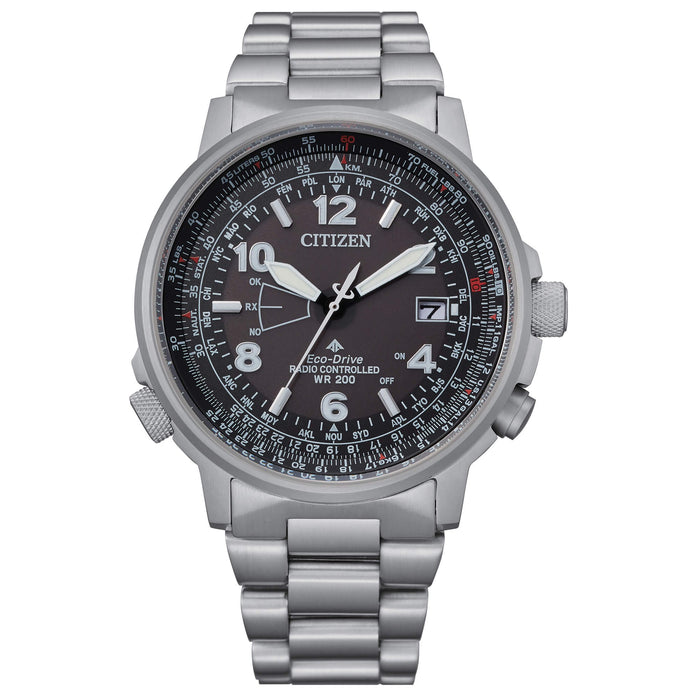 Citizen Uomo Collezione Radiocontrollato Pilot Acciaio CB0240-88E